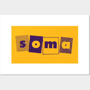 SOMA Records Posters and Art